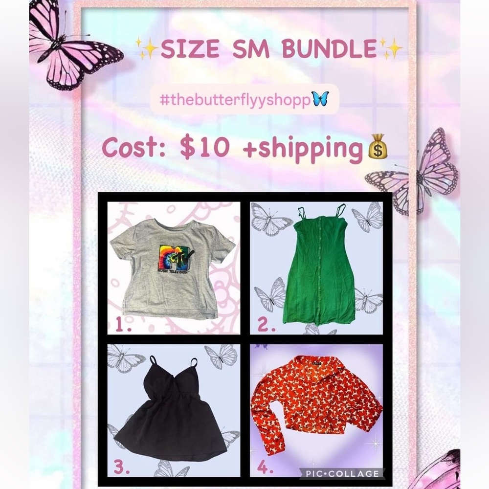 🦋💰SIZE SMALL BUNDLE DEAL💰🦋
#thebutterflyyshopp🦋